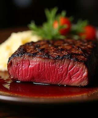 Wagyu beef with truffle mash